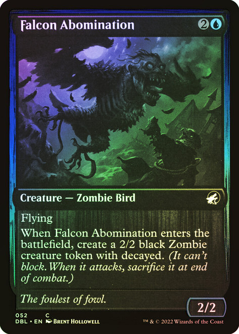 Falcon Abomination\nInnistrad: Double Feature\nSingle\nMagic The Gathering