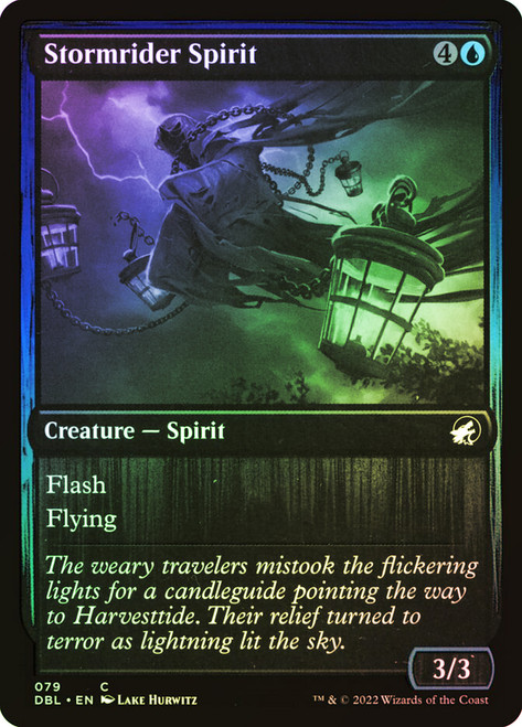 Stormrider Spirit\nInnistrad: Double Feature\nSingle\nMagic The Gathering