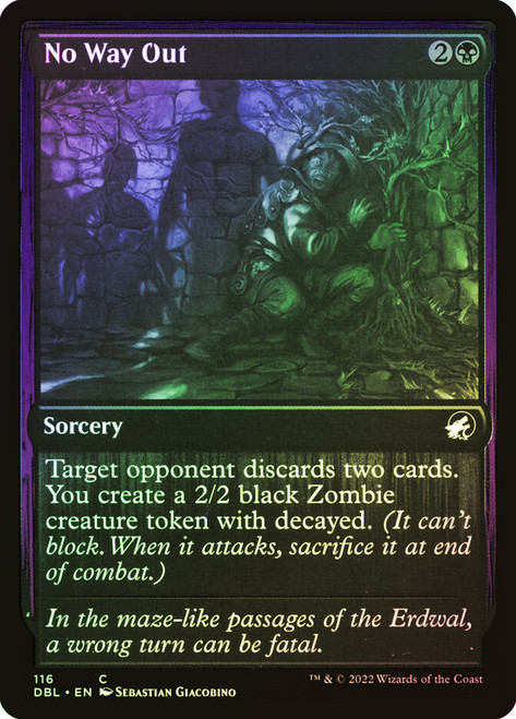 No Way Out\nInnistrad: Double Feature\nSingle\nMagic The Gathering