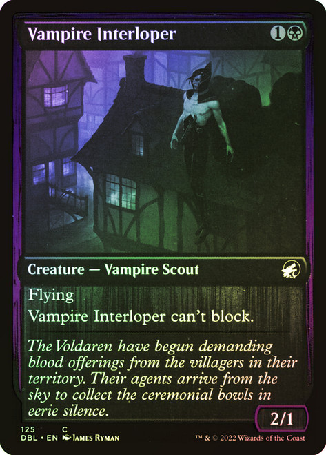 Vampire Interloper\nInnistrad: Double Feature\nSingle\nMagic The Gathering