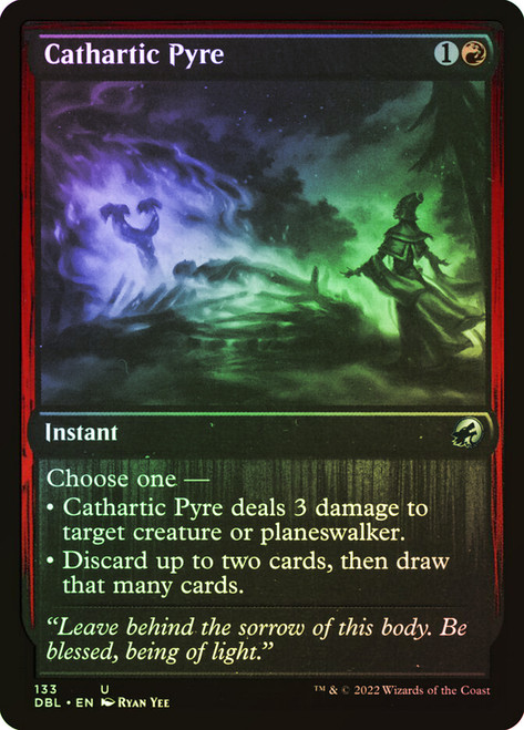 Cathartic Pyre\nInnistrad: Double Feature\nSingle\nMagic The Gathering