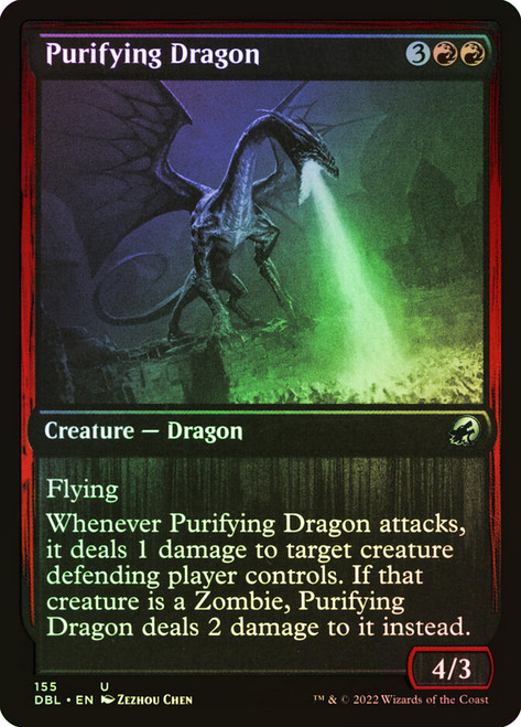 Purifying Dragon\nInnistrad: Double Feature\nSingle\nMagic The Gathering