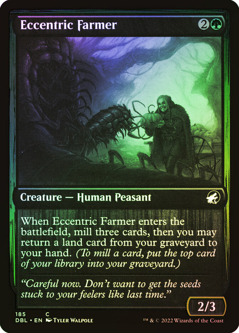Eccentric Farmer\nInnistrad: Double Feature\nSingle\nMagic The Gathering