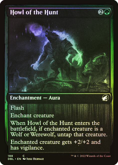 Howl of the Hunt\nInnistrad: Double Feature\nSingle\nMagic The Gathering