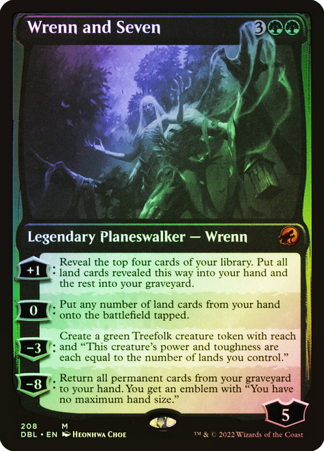 Wrenn and Seven\nInnistrad: Double Feature\nSingle\nMagic The Gathering