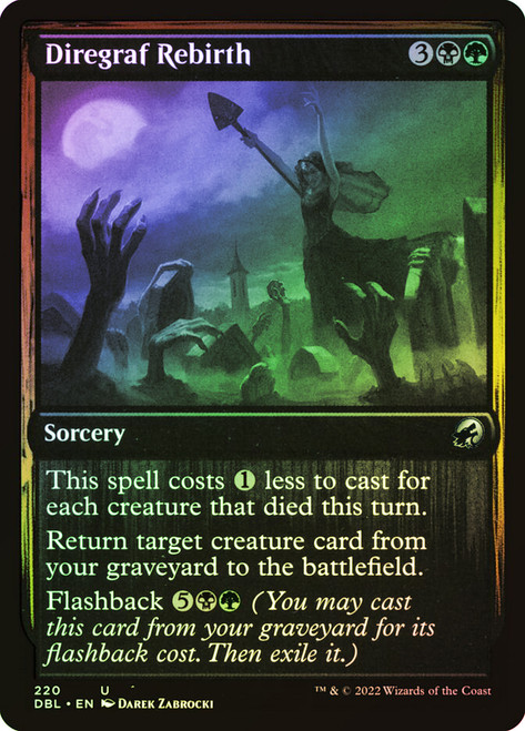 Diregraf Rebirth\nInnistrad: Double Feature\nSingle\nMagic The Gathering