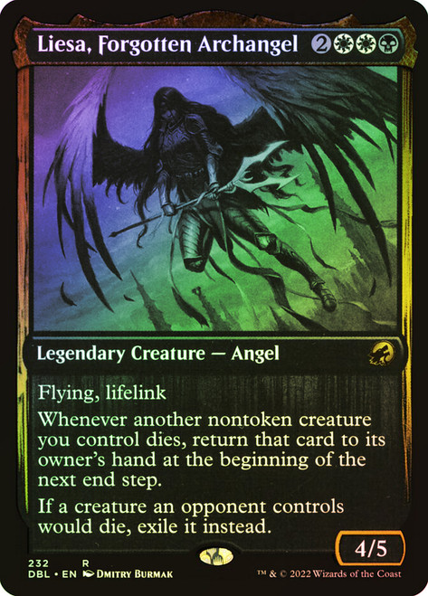 Liesa, Forgotten Archangel\nInnistrad: Double Feature\nSingle\nMagic The Gathering