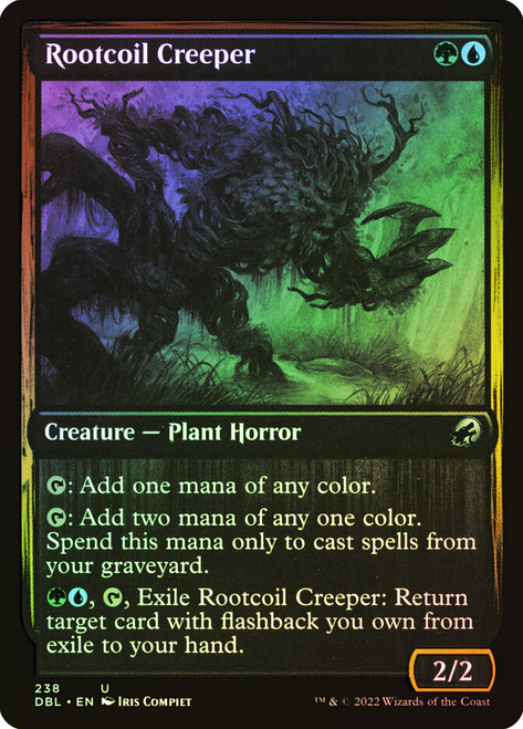 Rootcoil Creeper\nInnistrad: Double Feature\nSingle\nMagic The Gathering
