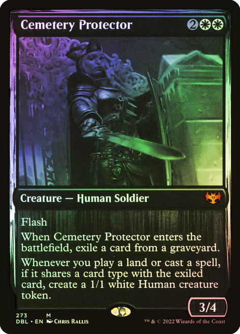 Cemetery Protector\nInnistrad: Double Feature\nSingle\nMagic The Gathering