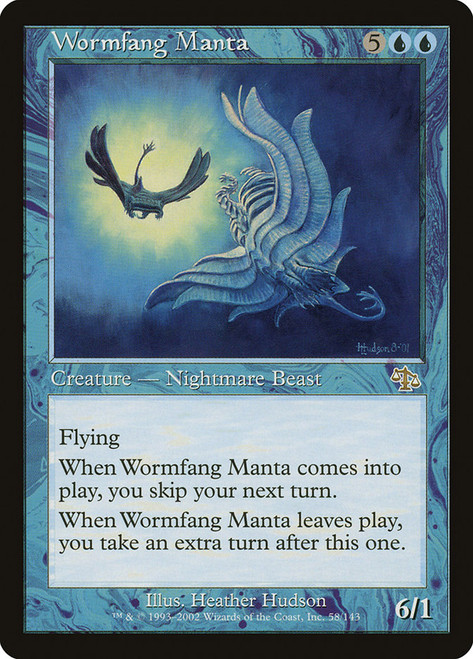 Wormfang Drake • Creature — Nightmare Drake (Judgment) - MTG Assist