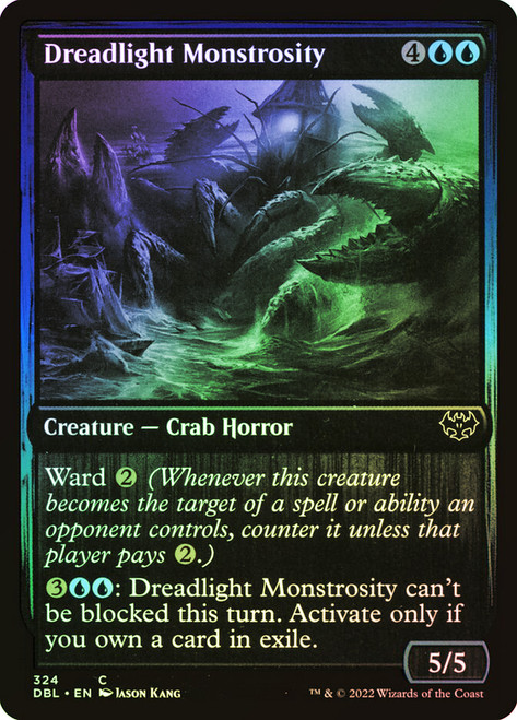 Dreadlight Monstrosity\nInnistrad: Double Feature\nSingle\nMagic The Gathering
