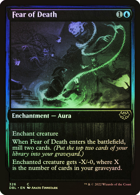 Fear of Death\nInnistrad: Double Feature\nSingle\nMagic The Gathering