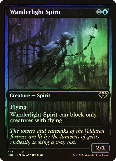 Wanderlight Spirit\nInnistrad: Double Feature\nSingle\nMagic The Gathering