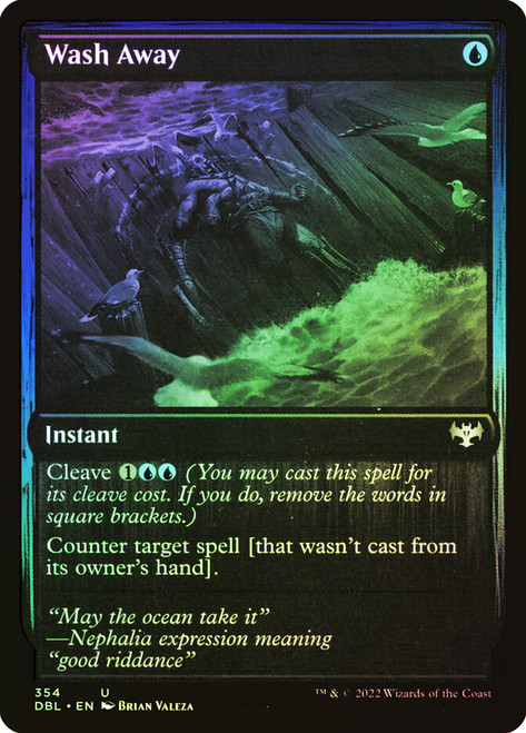 Wash Away\nInnistrad: Double Feature\nSingle\nMagic The Gathering