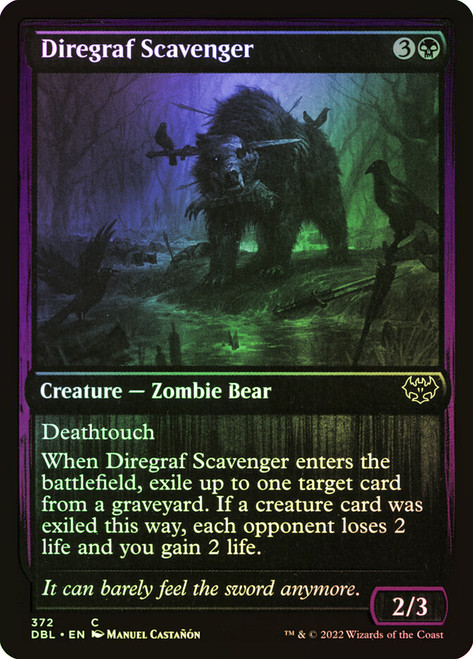 Diregraf Scavenger\nInnistrad: Double Feature\nSingle\nMagic The Gathering