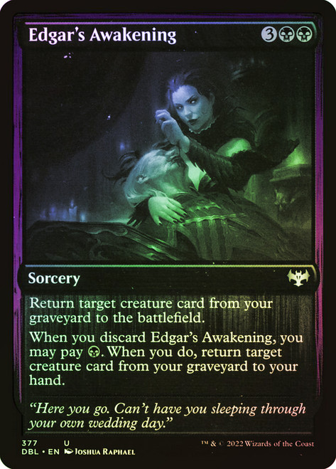 Edgar's Awakening\nInnistrad: Double Feature\nSingle\nMagic The Gathering