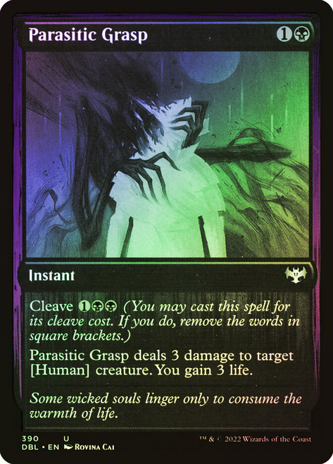 Parasitic Grasp\nInnistrad: Double Feature\nSingle\nMagic The Gathering