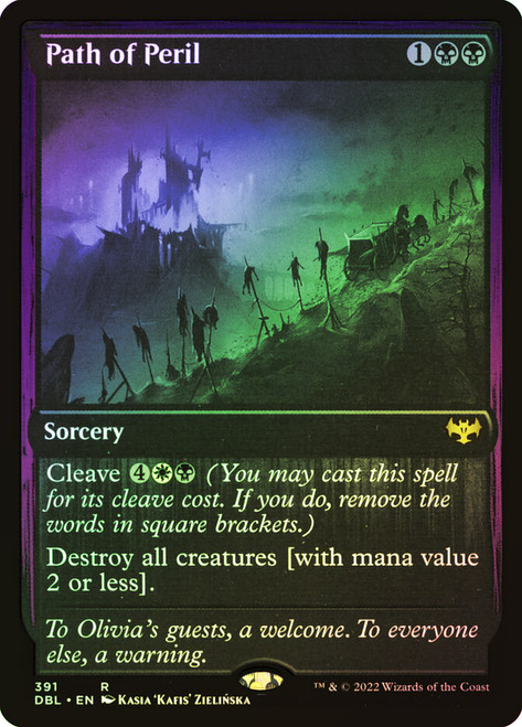 Path of Peril\nInnistrad: Double Feature\nSingle\nMagic The Gathering