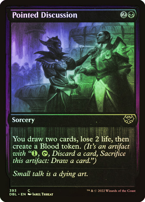 Pointed Discussion\nInnistrad: Double Feature\nSingle\nMagic The Gathering