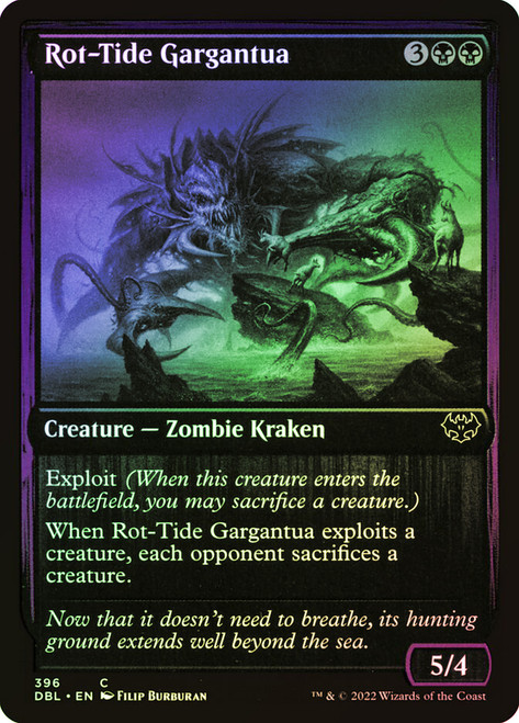 Rot-Tide Gargantua\nInnistrad: Double Feature\nSingle\nMagic The Gathering