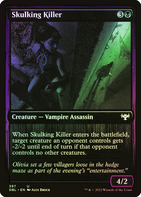 Skulking Killer\nInnistrad: Double Feature\nSingle\nMagic The Gathering