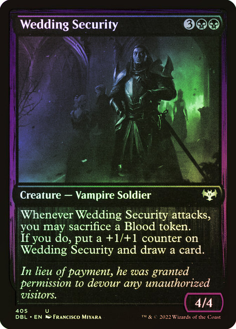 Wedding Security\nInnistrad: Double Feature\nSingle\nMagic The Gathering