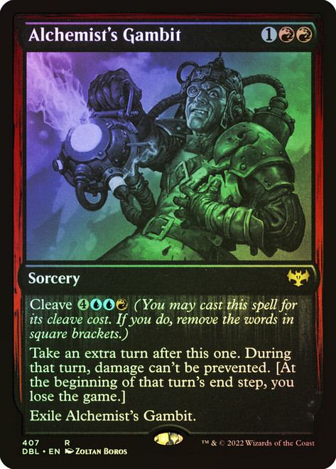 Alchemist's Gambit\nInnistrad: Double Feature\nSingle\nMagic The Gathering