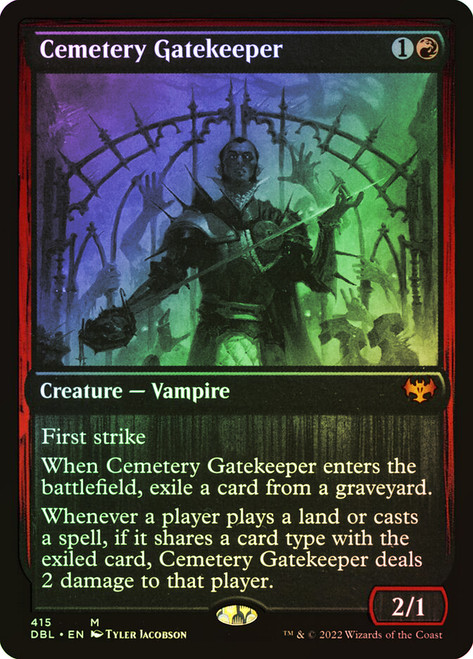 Cemetery Gatekeeper\nInnistrad: Double Feature\nSingle\nMagic The Gathering