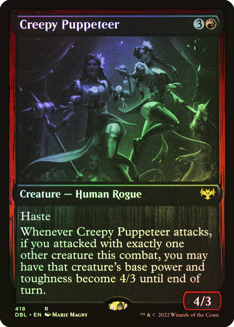Creepy Puppeteer\nInnistrad: Double Feature\nSingle\nMagic The Gathering
