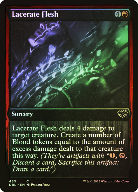 Lacerate Flesh\nInnistrad: Double Feature\nSingle\nMagic The Gathering
