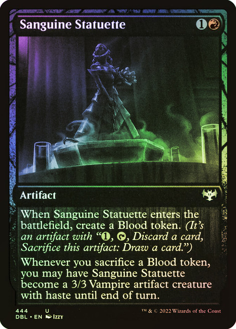 Sanguine Statuette\nInnistrad: Double Feature\nSingle\nMagic The Gathering