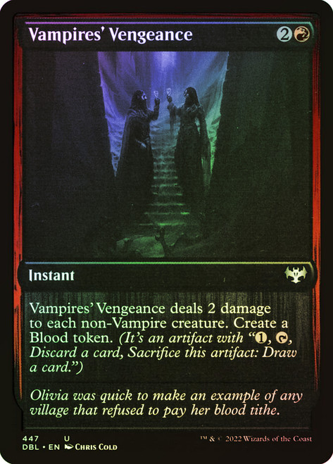 Vampires' Vengeance\nInnistrad: Double Feature\nSingle\nMagic The Gathering