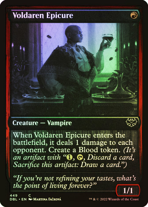 Voldaren Epicure\nInnistrad: Double Feature\nSingle\nMagic The Gathering