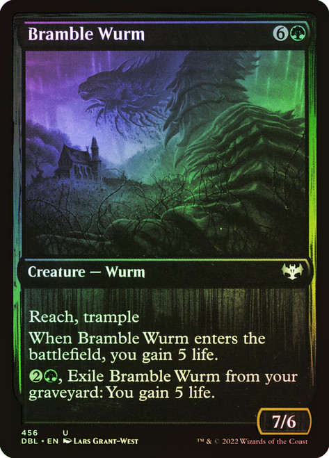 Bramble Wurm\nInnistrad: Double Feature\nSingle\nMagic The Gathering