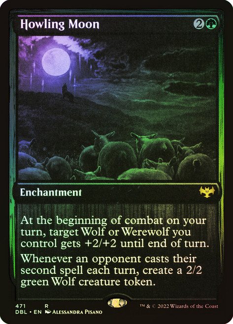 Howling Moon\nInnistrad: Double Feature\nSingle\nMagic The Gathering