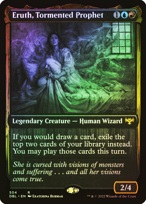 Eruth, Tormented Prophet\nInnistrad: Double Feature\nSingle\nMagic The Gathering
