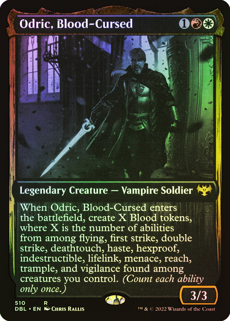 Odric, Blood-Cursed\nInnistrad: Double Feature\nSingle\nMagic The Gathering