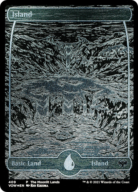 Mountain (The Moonlit Lands) (Foil Etched) | Promo: General 