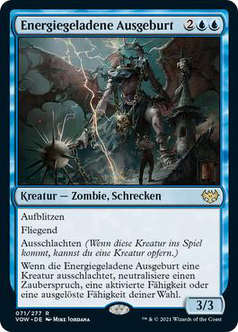 Overcharged Amalgam\nInnistrad: Crimson Vow - German\nSingle\nMagic The Gathering