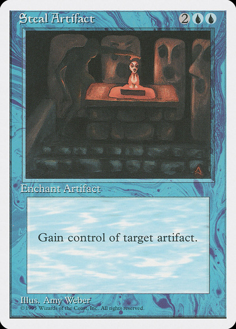 Steal Artifact\n4th Edition\nSingle\nMagic The Gathering