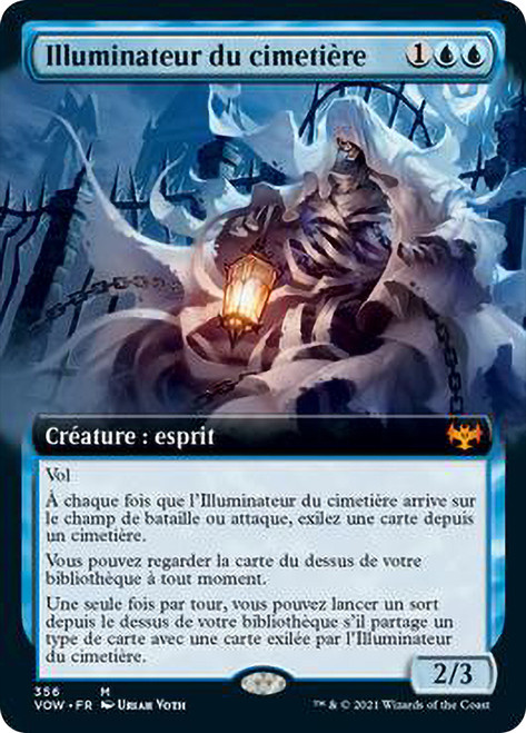 Cemetery Illuminator (Extended Art)\nInnistrad: Crimson Vow - Variants - French\nSingle\nMagic The Gathering