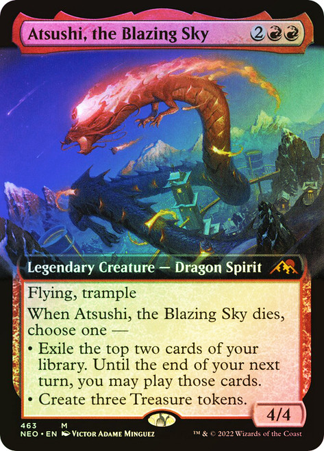 Atsushi, the Blazing Sky | Kamigawa: Neon Dynasty | Star City Games