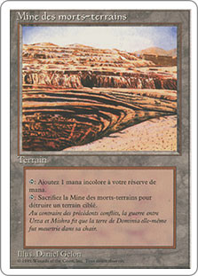 Strip Mine
4th Edition - French
Single
Magic The Gathering