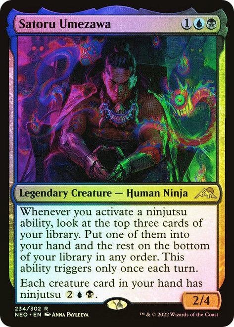 Satoru Umezawa\nKamigawa: Neon Dynasty\nSingle\nMagic The Gathering