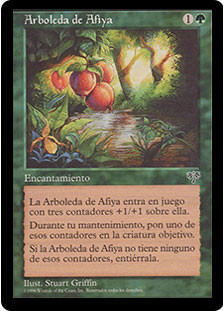 Afiya Grove\nMirage - Spanish\nSingle\nMagic The Gathering