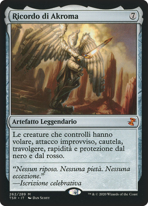 Akroma's Memorial\nTime Spiral Remastered - Italian\nSingle\nMagic The Gathering