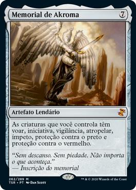 Akroma's Memorial\nTime Spiral Remastered - Portuguese\nSingle\nMagic The Gathering
