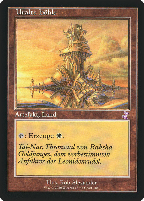 Ancient Den (Retro Frame)\nTime Spiral Remastered - Timeshifted - German\nSingle\nMagic The Gathering