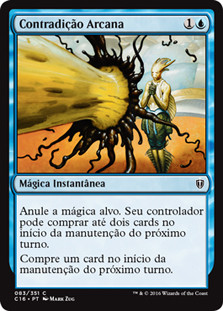 Arcane Denial\nCommander: 2016 Edition - Portuguese\nSingle\nMagic The Gathering