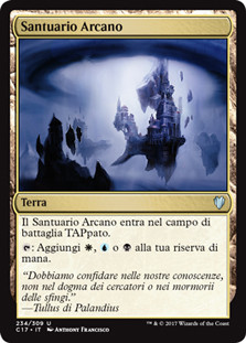 Arcane Sanctum\nCommander: 2017 Edition - Italian\nSingle\nMagic The Gathering